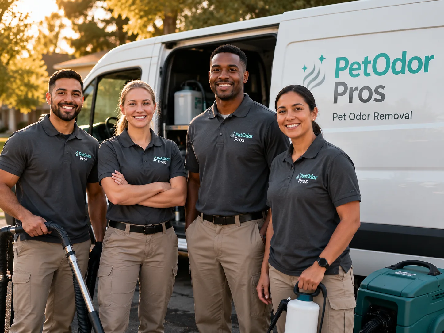 Pet Odor Removal team serving Woodland, MI